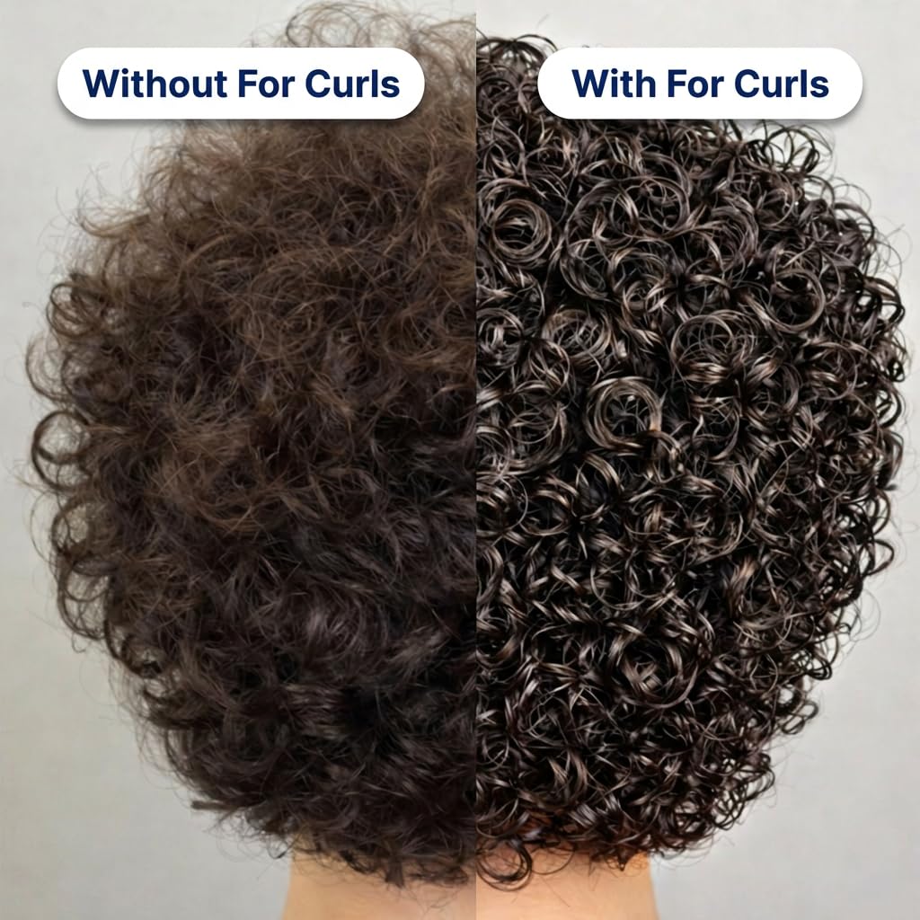 FOR HAIR label close-up highlighting ingredients and claims