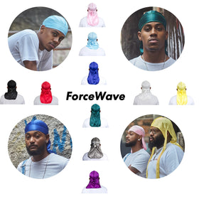 ForceWave color spread of ten durag shades for outfit matching benefit