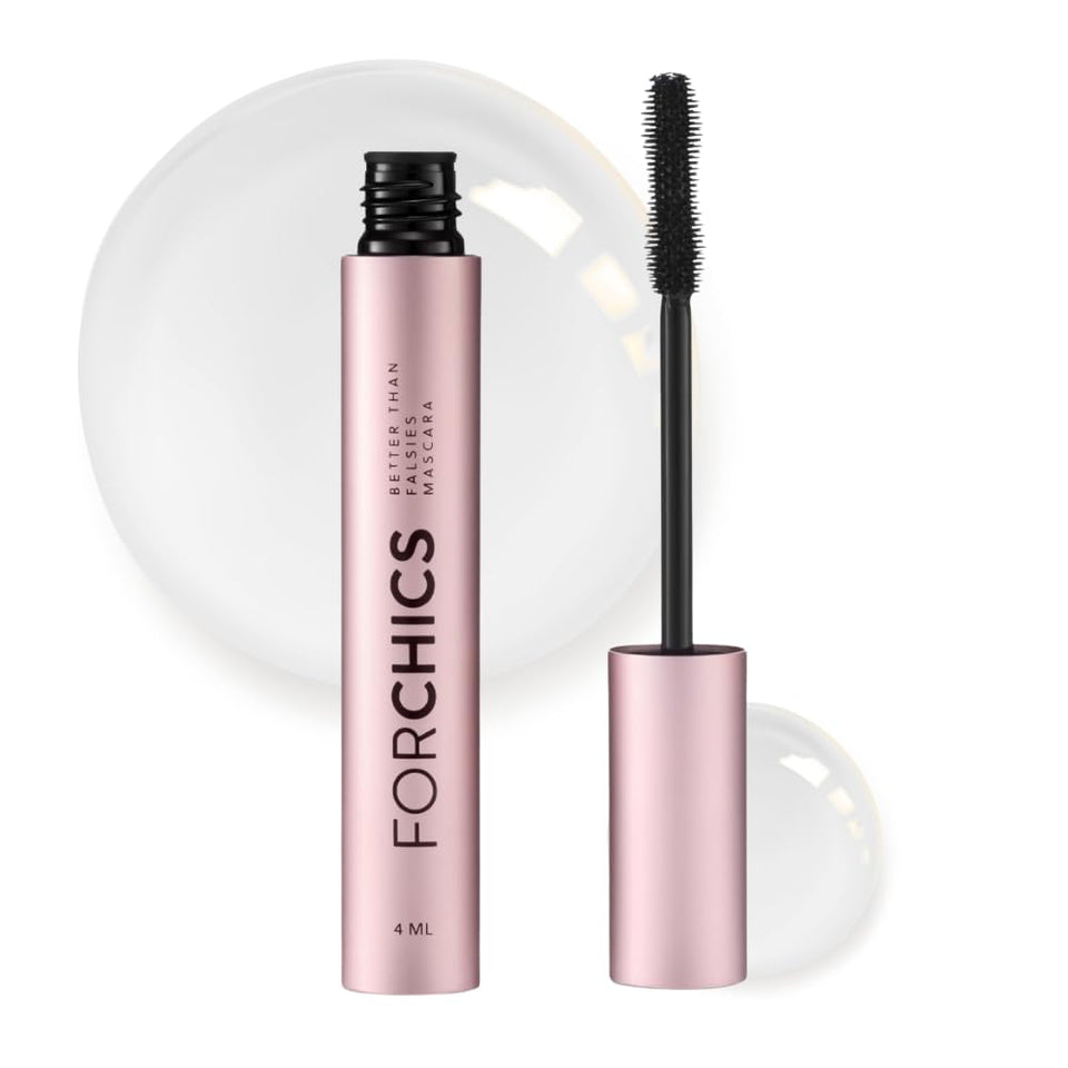 ForChics front packaging showing bottle and logo, polished look and clarity