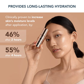 FOREO pump top close-up highlighting dispensing mechanism for precise, hygienic use