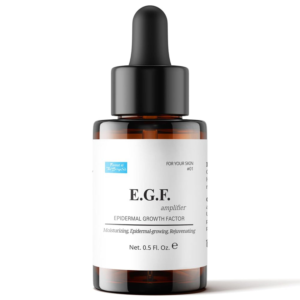 FOREST OF THE BORGES'S front packaging showing serum bottle and brand