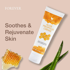 Forever Living product being applied to hands for fast-absorbing moisture