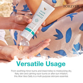 Forever Living ingredients panel close-up highlighting plant-derived components