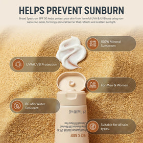 Forge Skin in a beach setting showing outdoor use and water-resistant benefit