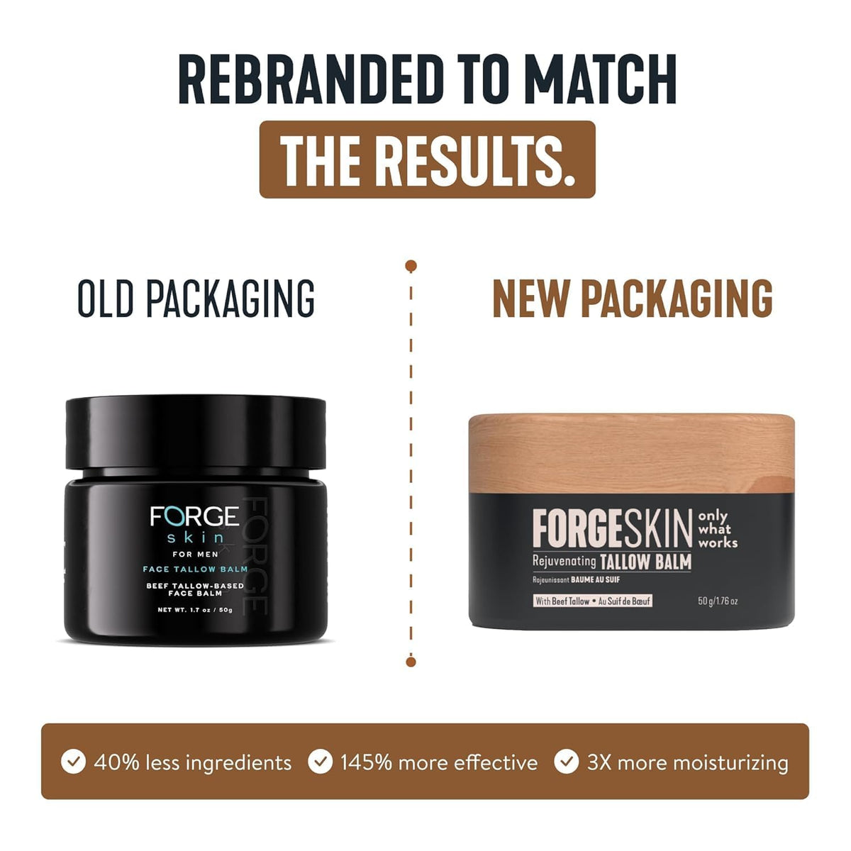 Forge Skin whipped balm texture close-up revealing smooth spreadability