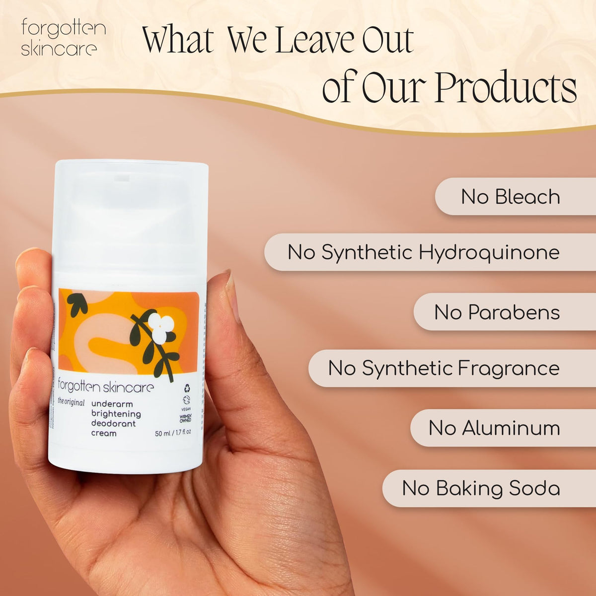 Forgotten Skincare comparative before and after photos showing visible improvement