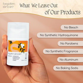 Forgotten Skincare comparative before and after photos showing visible improvement
