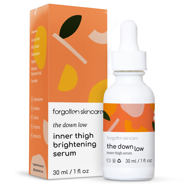 Forgotten Skincare front packaging showing clean bottle and label for calm skin