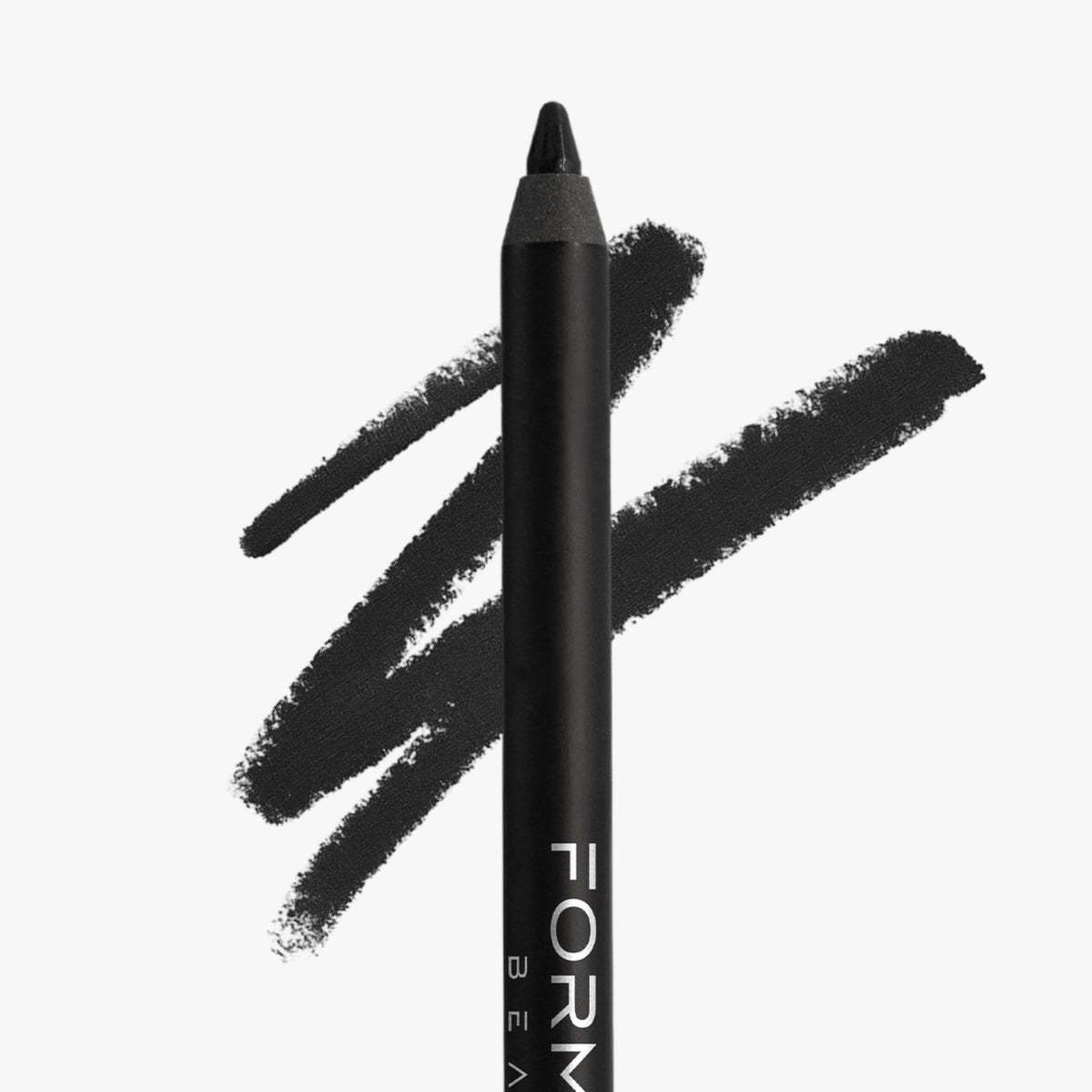 Formless Beauty eyeliner front packaging showing Rich Black and clean branding for easy choice