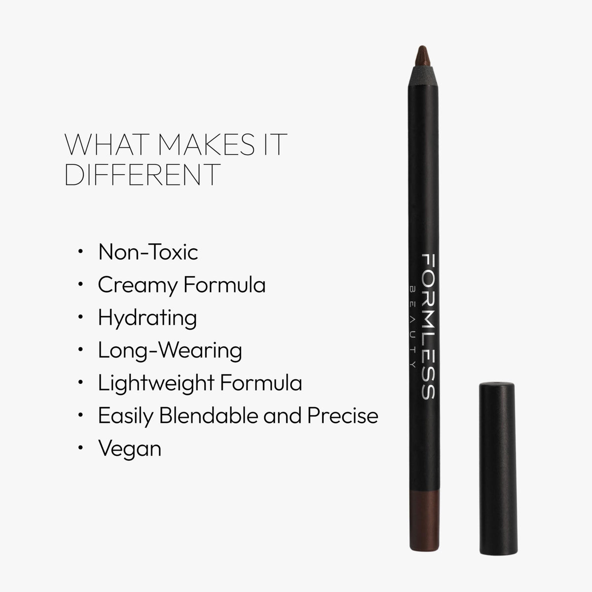 Formless Beauty Hollywood Brown applied to waterline for natural depth
