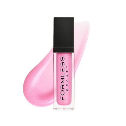 Formless Beauty front packaging showing baby-pink gloss and clean branding