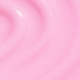 Formless Beauty close-up lips application illustrating buildable baby-pink shine