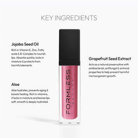 Formless Beauty applicator tip with gloss for precise, comfortable application