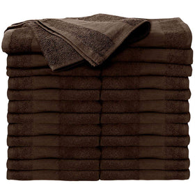 ForPro chocolate front packaging showing 24-count towels and product label benefit