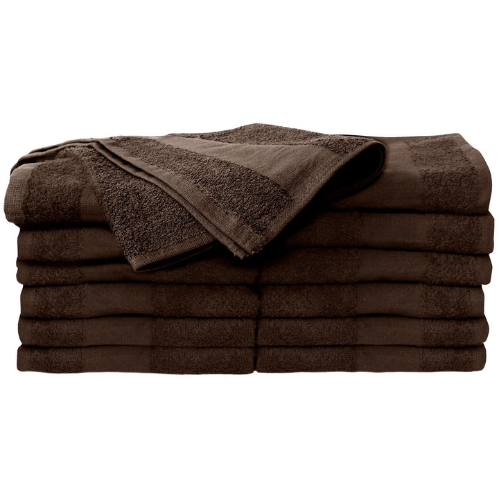 ForPro chocolate front pack showing 12-count towels and professional appeal