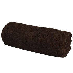 ForPro towel beside ruler showing 16x27 size and practical coverage benefit