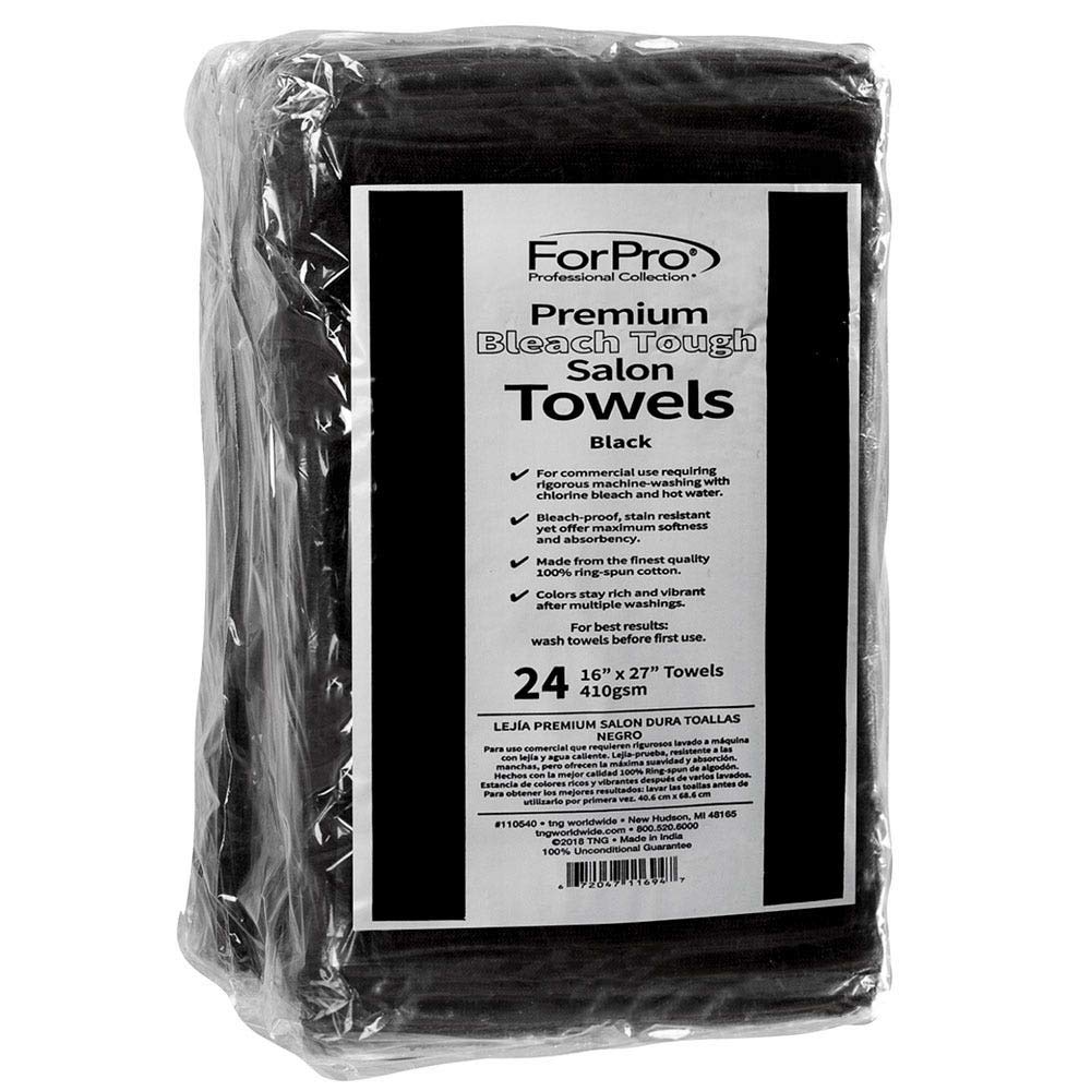 ForPro close-up of ring-spun cotton weave and hem for durability benefit
