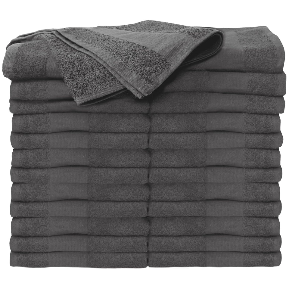 ForPro cool grey folded stack showing neat packaging and professional supply benefit