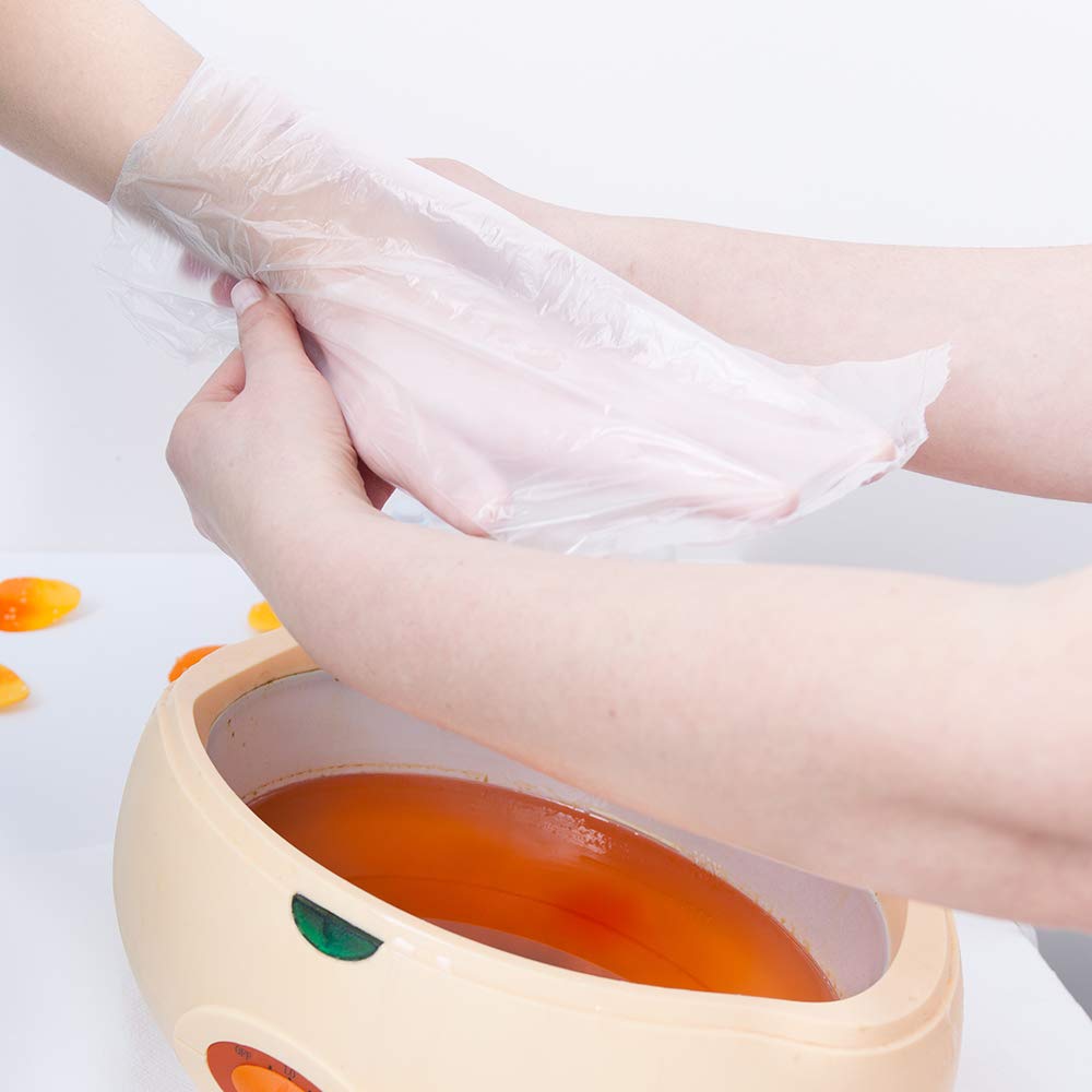 ForPro Cozies used under terry mitts to protect cloth, demonstrates mess prevention
