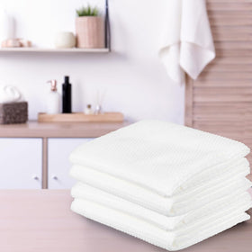 ForPro stacked towels ready to use showing convenient storage benefit
