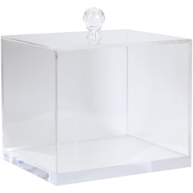 ForPro front view closed acrylic holder showing tidy storage benefit