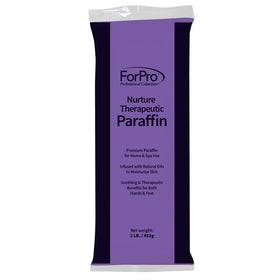 ForPro lavender melted paraffin texture in bath showing smooth, non-greasy finish