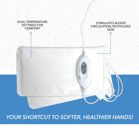 ForPro mitts interior view with roomy lining to retain heat and boost moisturizer absorption