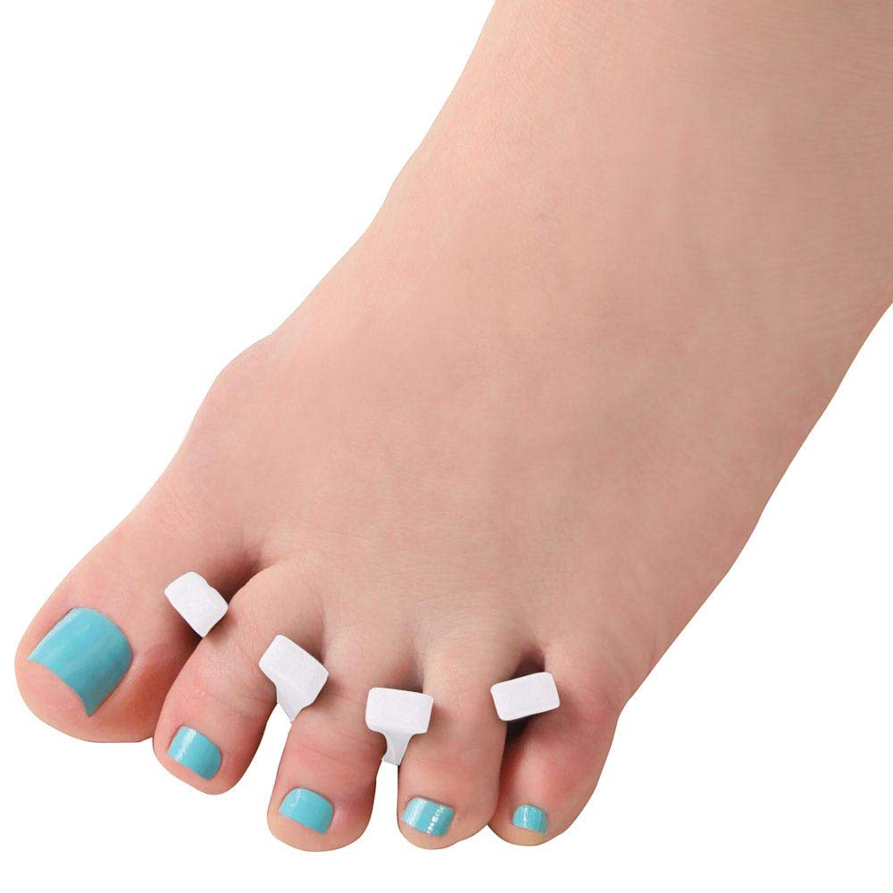 ForPro separators held in hand for size comparison showing portable salon supply benefit