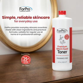 ForPro used as aftershave showing soothing effect and reduced irritation
