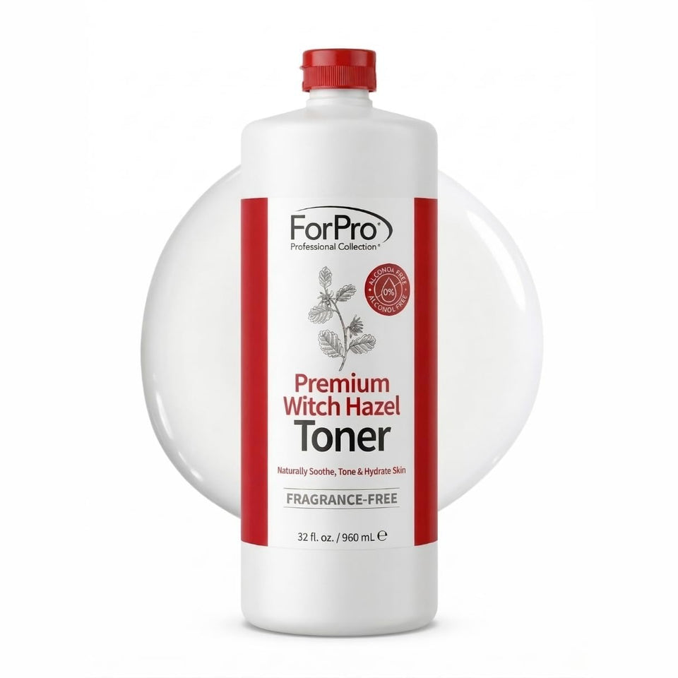 ForPro front packaging of 32 oz toner showing clean professional bottle and benefits