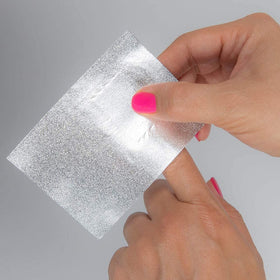 ForPro single wrap unfolded showing foil and cotton pad for easy prep