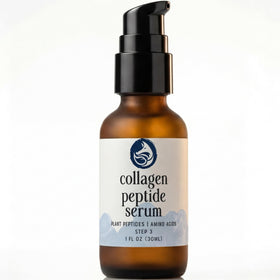 Foxbrim Naturals serum front packaging shows clean bottle and benefits