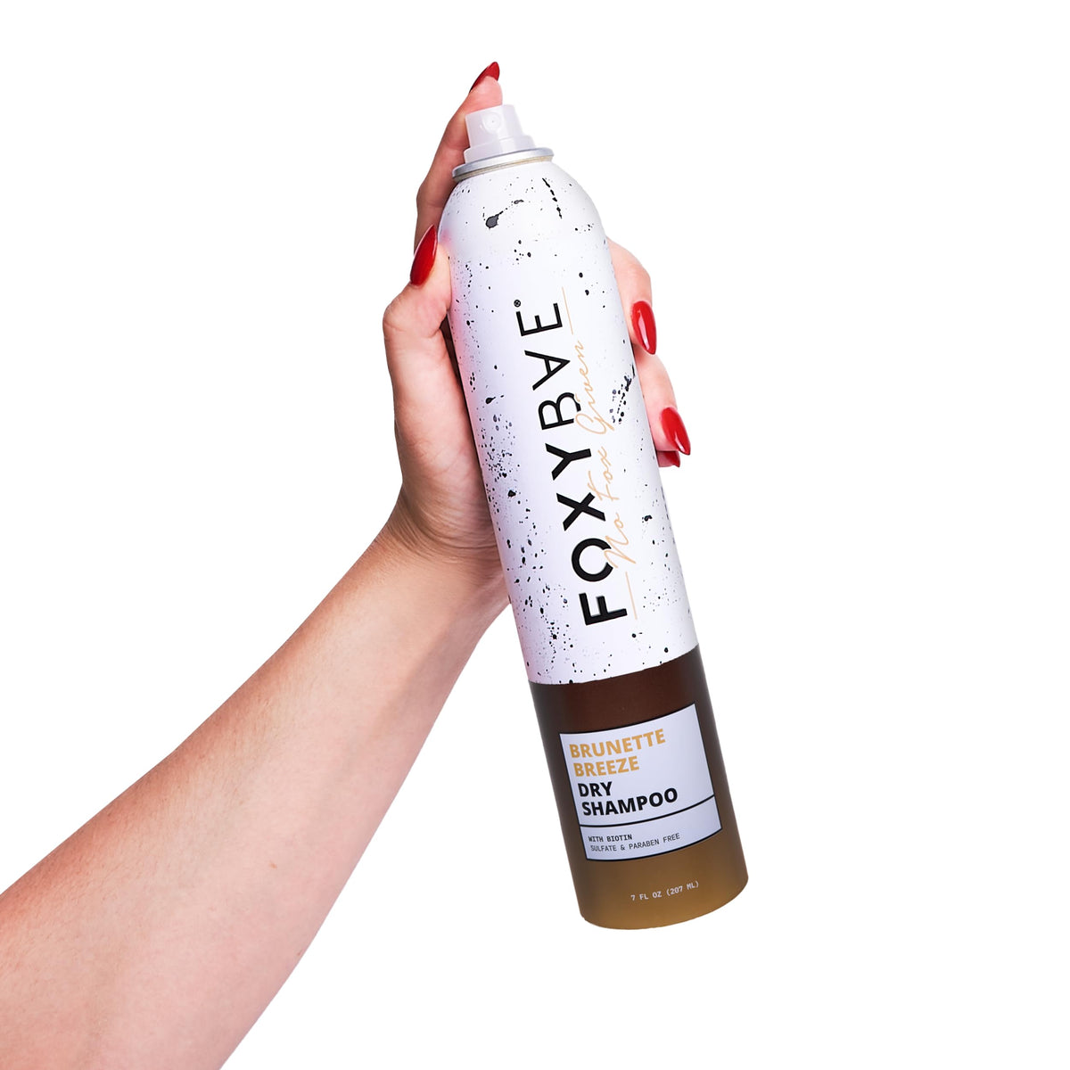 FoxyBae nozzle close-up for precise application and even coverage