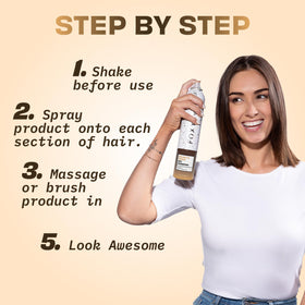 FoxyBae application at roots adding instant volume and freshness