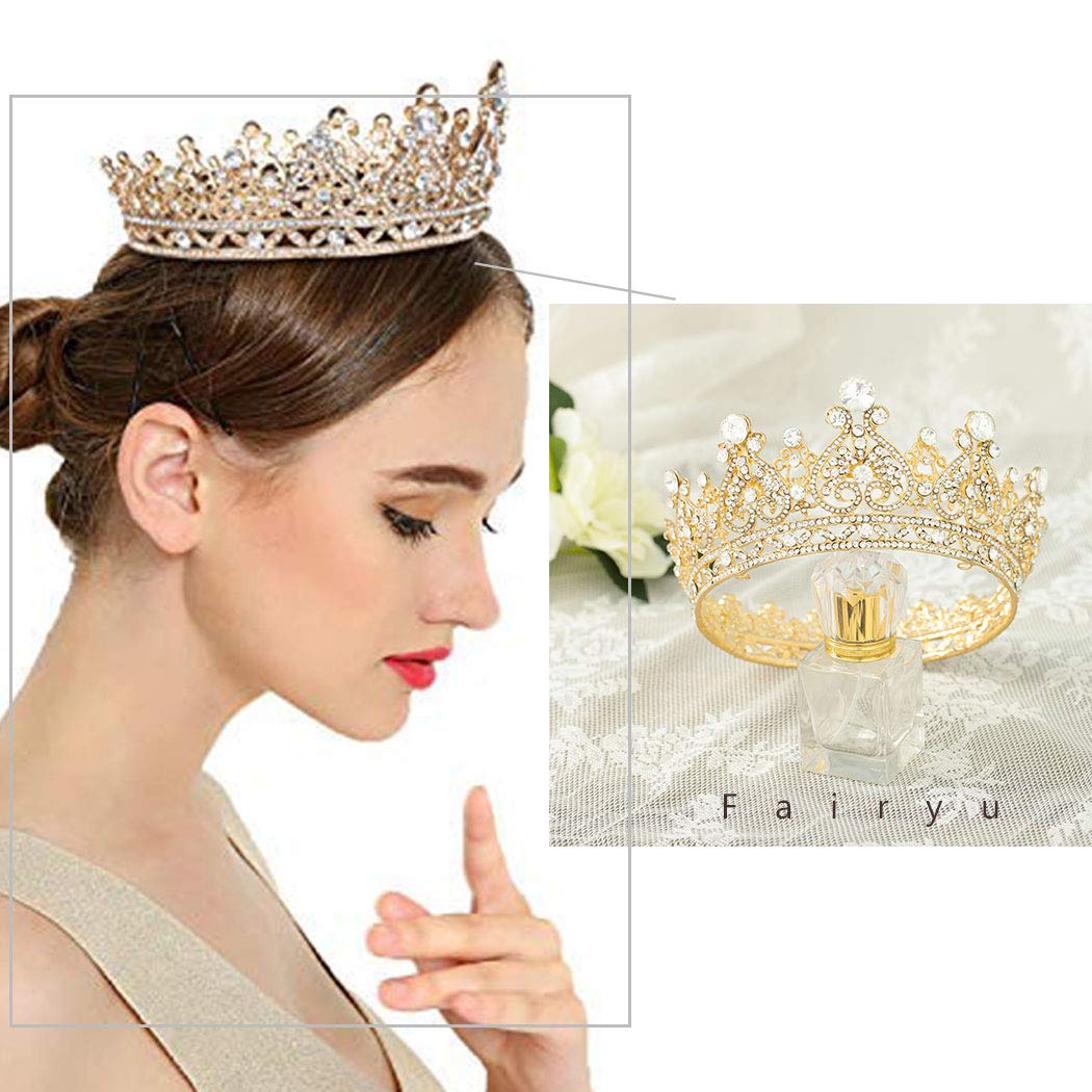 Foyte crown worn by bride in wedding setting adding photogenic elegance