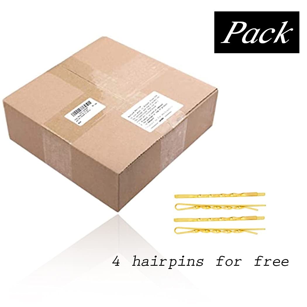Foyte packaging box with crown and bobby pins for safe storage and travel