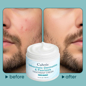 FQMUEV Calvris tube next to a ruler showing 3.4 fl oz size for travel convenience