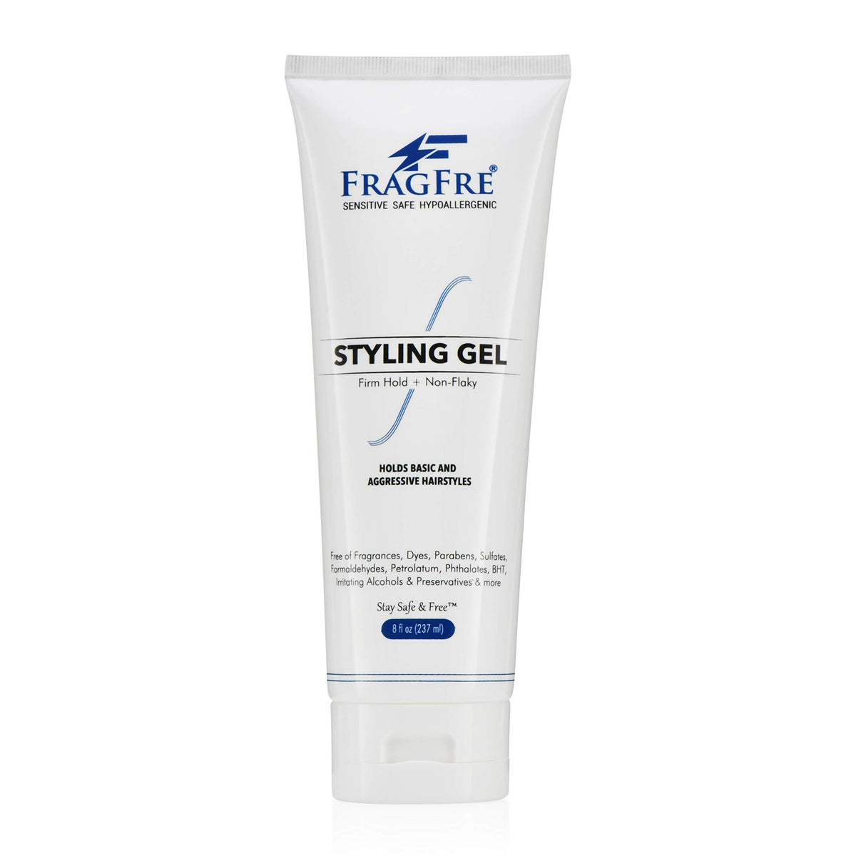 FRAGFRE front packaging 8 oz shows label and firm hold benefit