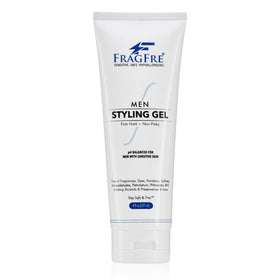 FRAGFRE front packaging bottle showing firm hold and 8 oz size benefit
