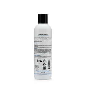 FRAGFRE shampoo in use in shower demonstrating gentle cleansing benefit
