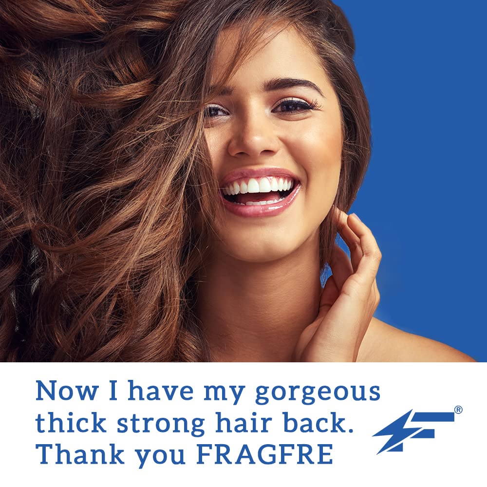 FRAGFRE pump dispensing shampoo foam onto hand, easy dosing