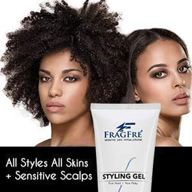FRAGFRE styled slick-back look demonstrating strong hold