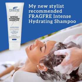 FRAGFRE close-up texture view showing creamy moisturizing lather