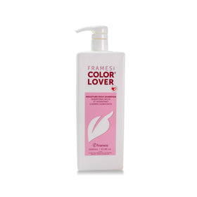 Framesi front bottle showing product and vibrant color protection benefit