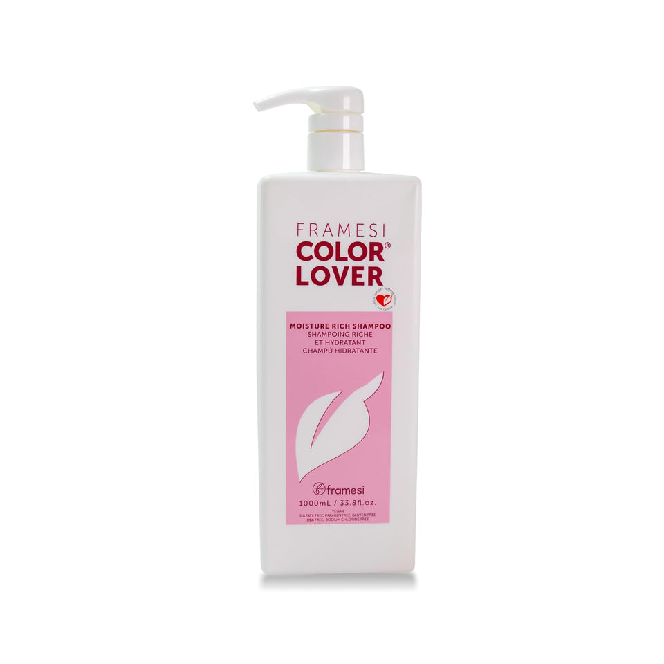 Framesi front bottle showing product and vibrant color protection benefit