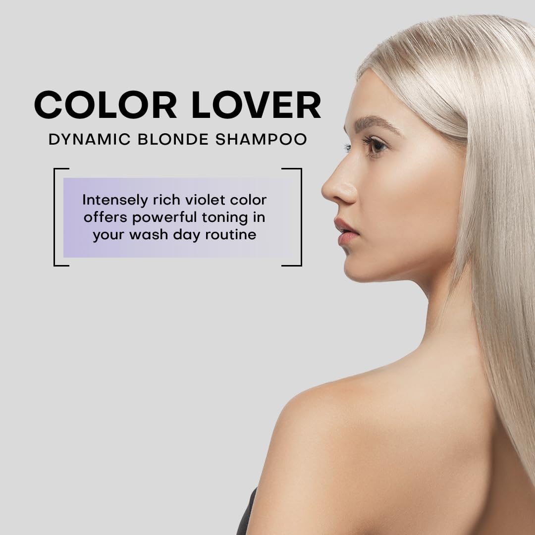 Framesi purple shampoo texture close-up showing rich pigmentation benefit
