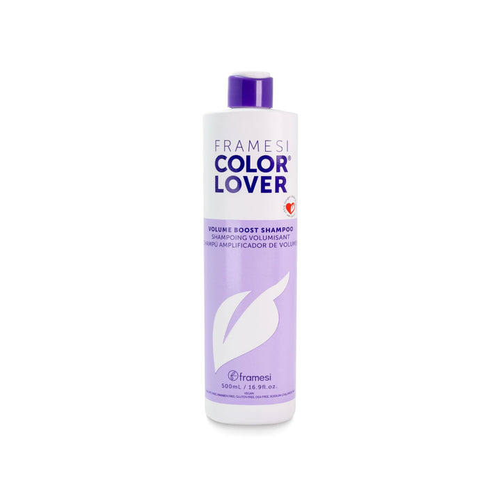 Framesi front bottle showing label and volumizing benefit