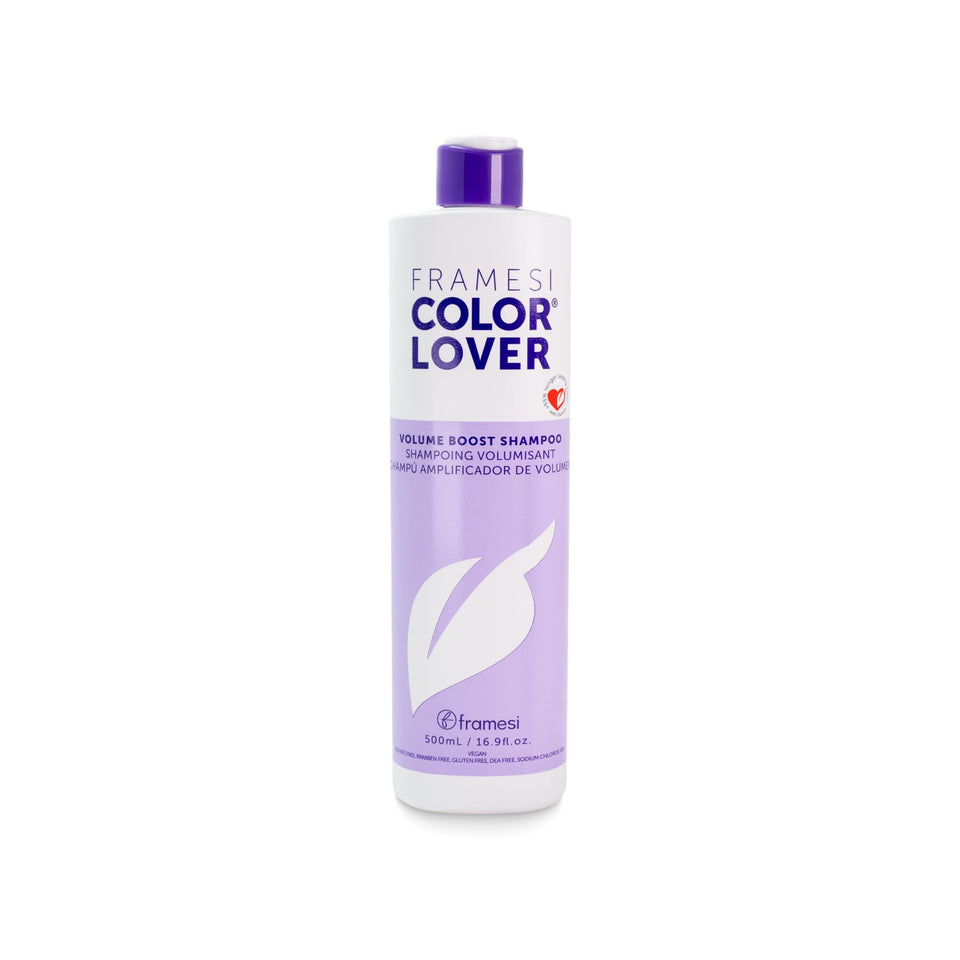 Framesi front bottle showing label and volumizing benefit