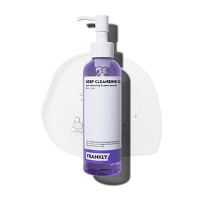 FRANKLY front packaging showing bottle and clear product benefits