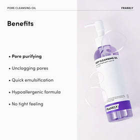 FRANKLY pump action dispensing controlled cleanser for mess-free use
